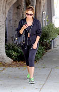 Ashley Benson  -  going to a gym in Los Angeles  08/03/13